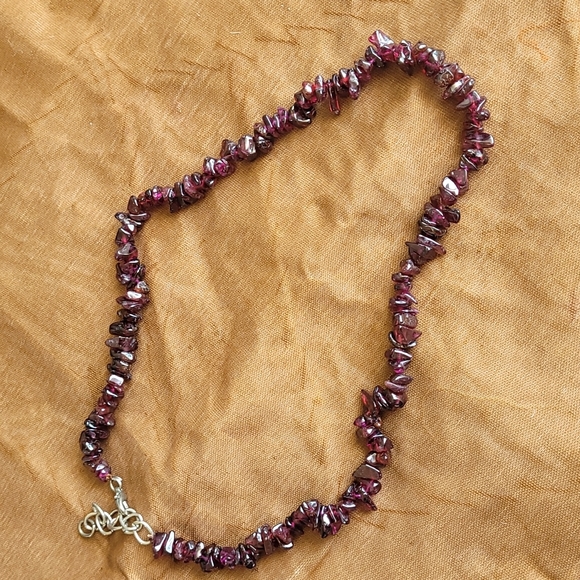 Burgundy Necklace - Picture 3 of 4